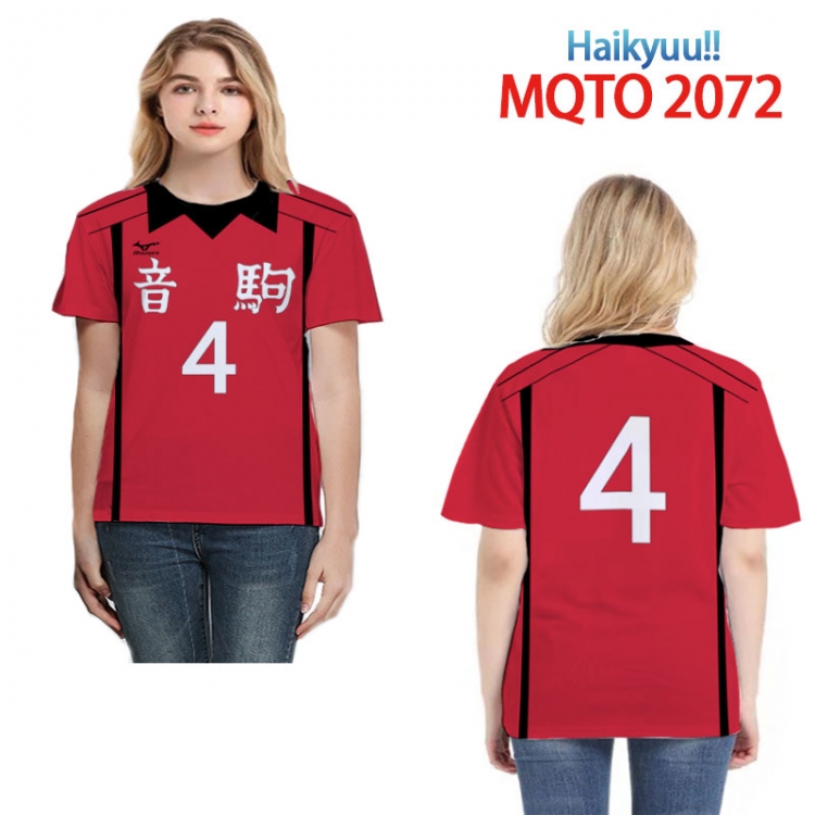 Haikyuu!! Full color printed short-sleeved T-shirt  from 2XS to 4XL  MQTO 2072