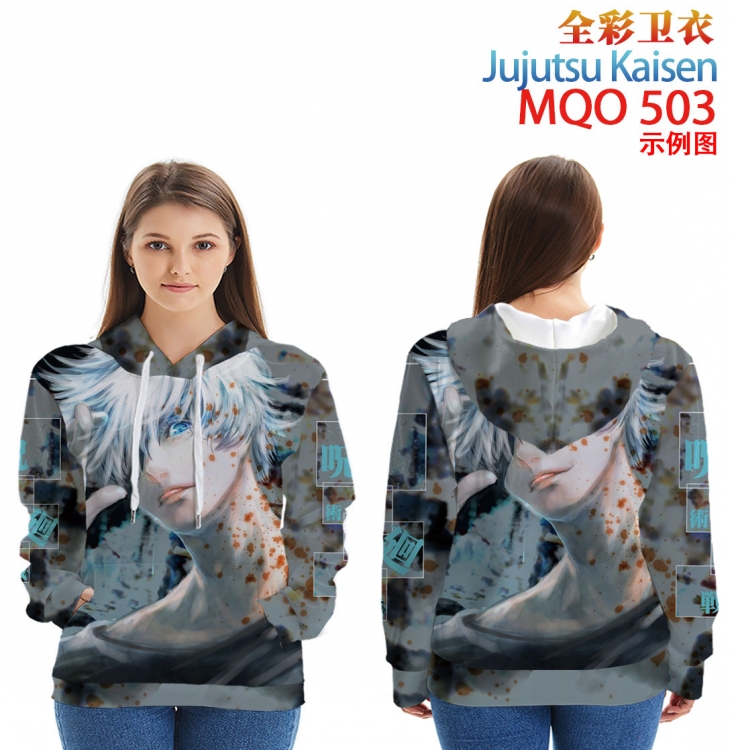 Jujutsu Kaisen Full Color Patch pocket Sweatshirt Hoodie  from XXS to 4XL MQO-504