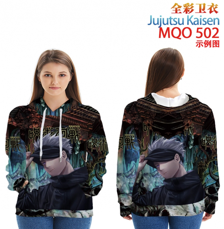 Jujutsu Kaisen Full Color Patch pocket Sweatshirt Hoodie  from XXS to 4XL MQO-502