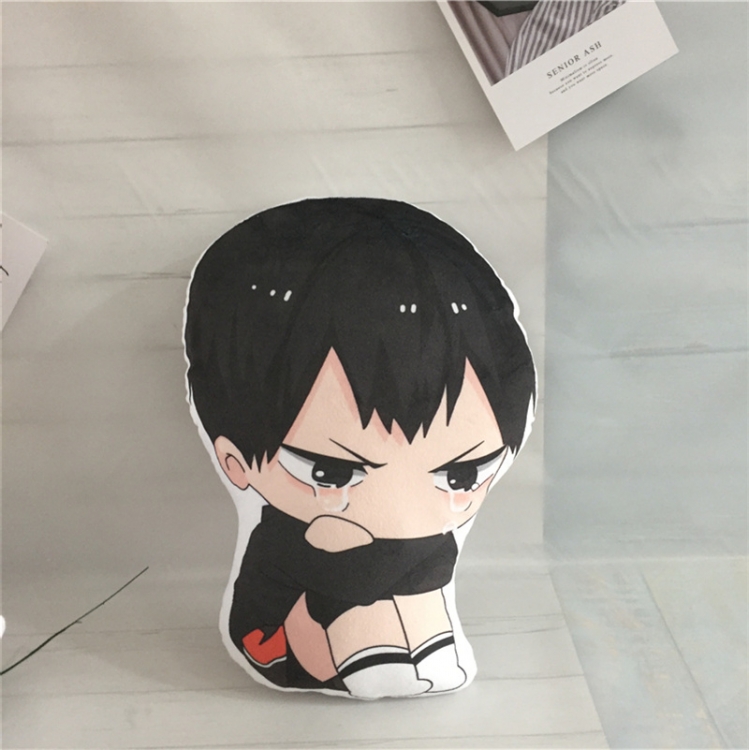 Haikyuu!! Sitting posture plush pillow with double-sided printing 42cm