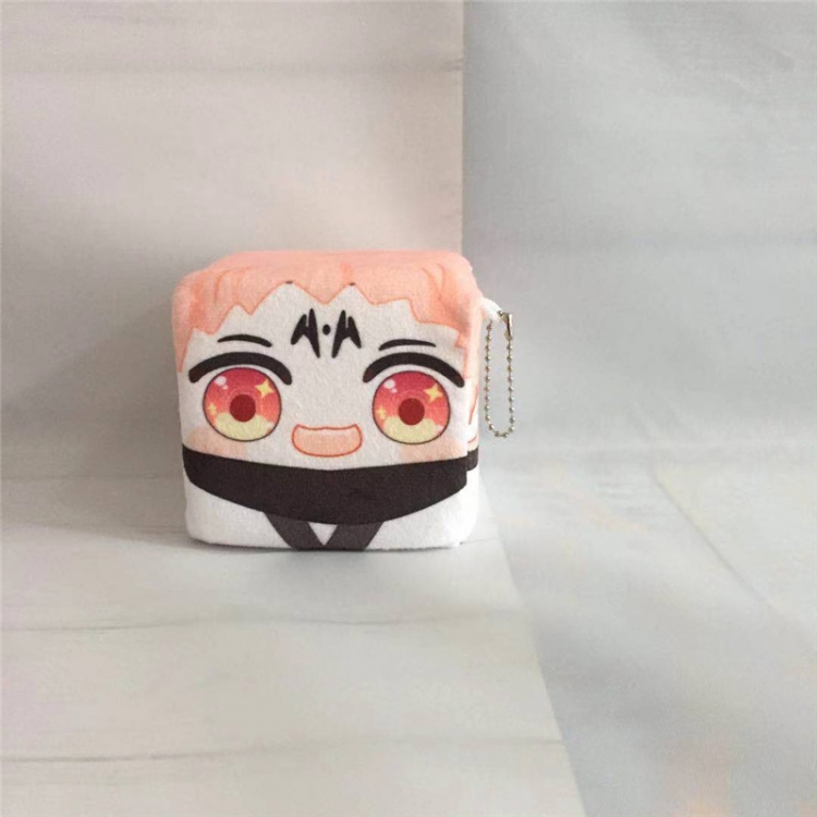 Jujutsu Kaisen  Plush square keychain pendant 10cm