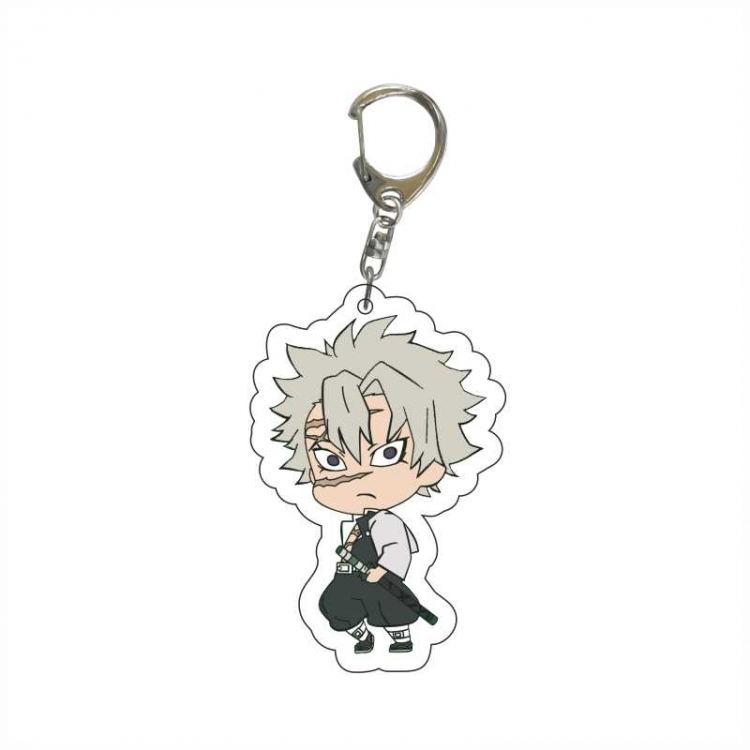 Demon Slayer Kimets Anime acrylic Key Chain  price for 5 pcs 6350