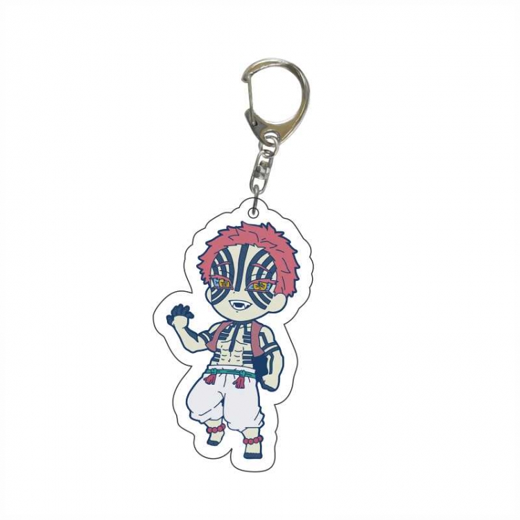 Demon Slayer Kimets Anime acrylic Key Chain  price for 5 pcs 6358