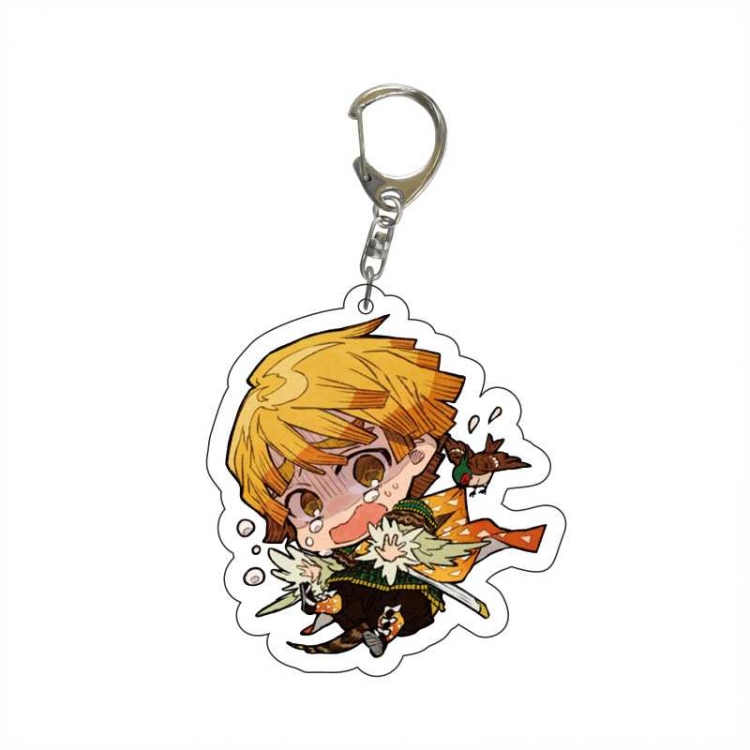 Demon Slayer Kimets Anime acrylic Key Chain  price for 5 pcs 6335