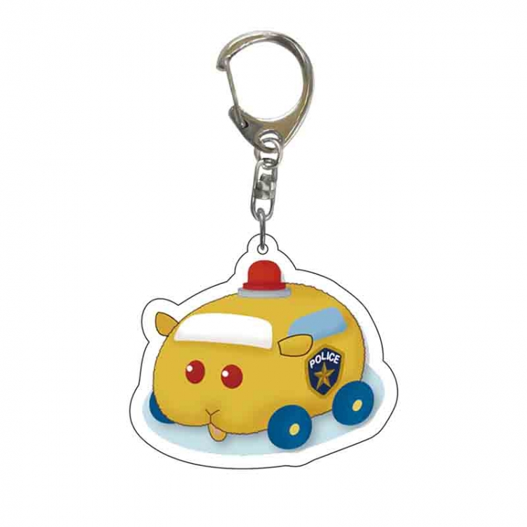 PUI PUI  Cartoons acrylic Key Chain  price for 5 pcs 6609