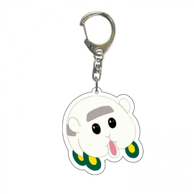 PUI PUI  Cartoons acrylic Key Chain  price for 5 pcs 6622