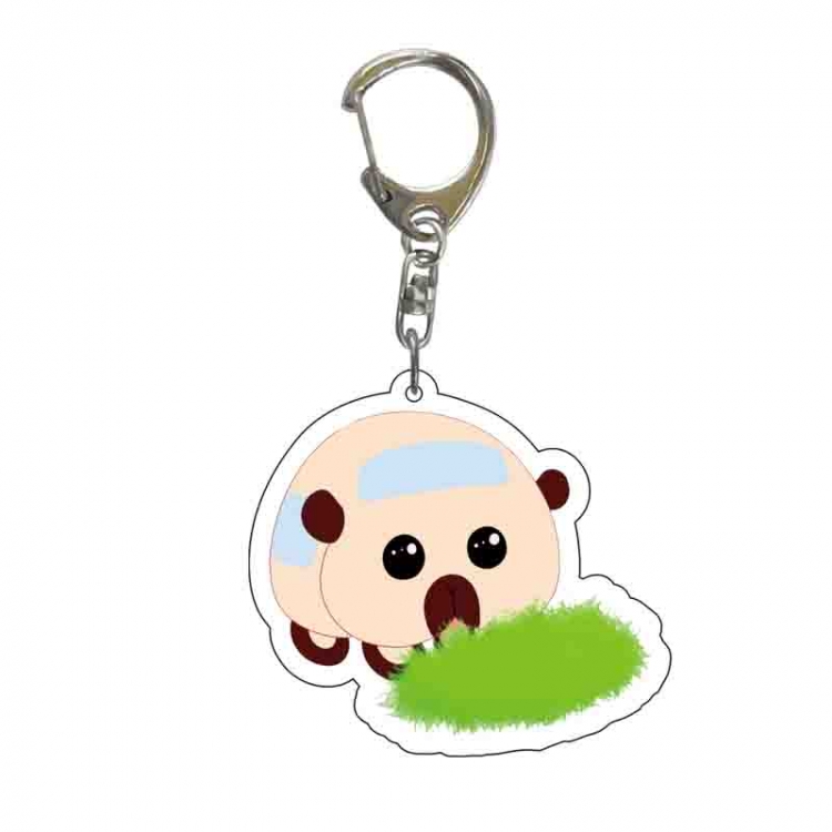 PUI PUI  Cartoons acrylic Key Chain  price for 5 pcs 6607