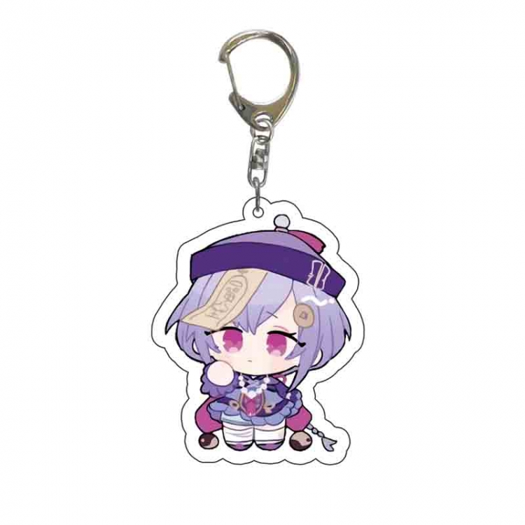 Genshin Impact Anime acrylic Key Chain  price for 5 pcs 6595