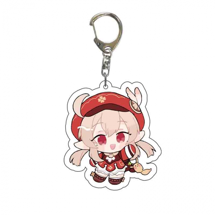 Genshin Impact Anime acrylic Key Chain  price for 5 pcs 6594