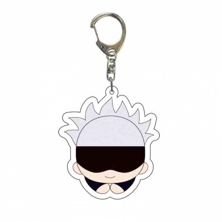 Jujutsu Kaisen Anime acrylic Key Chain  price for 5 pcs 6555