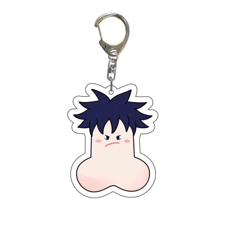 Jujutsu Kaisen Anime acrylic Key Chain  price for 5 pcs 6521