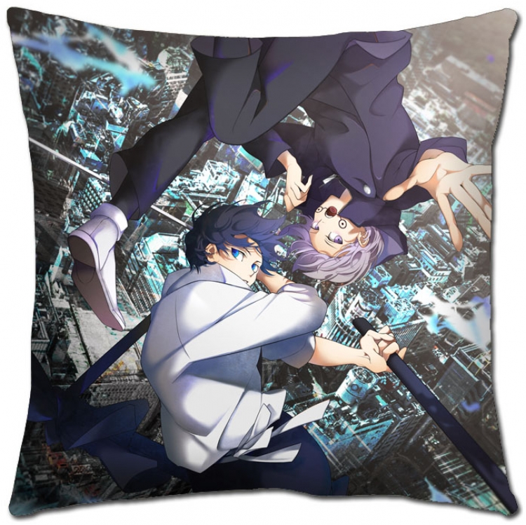 Jujutsu Kaisen Anime square full-color pillow cushion 45X45CM NO FILLING Z3-45