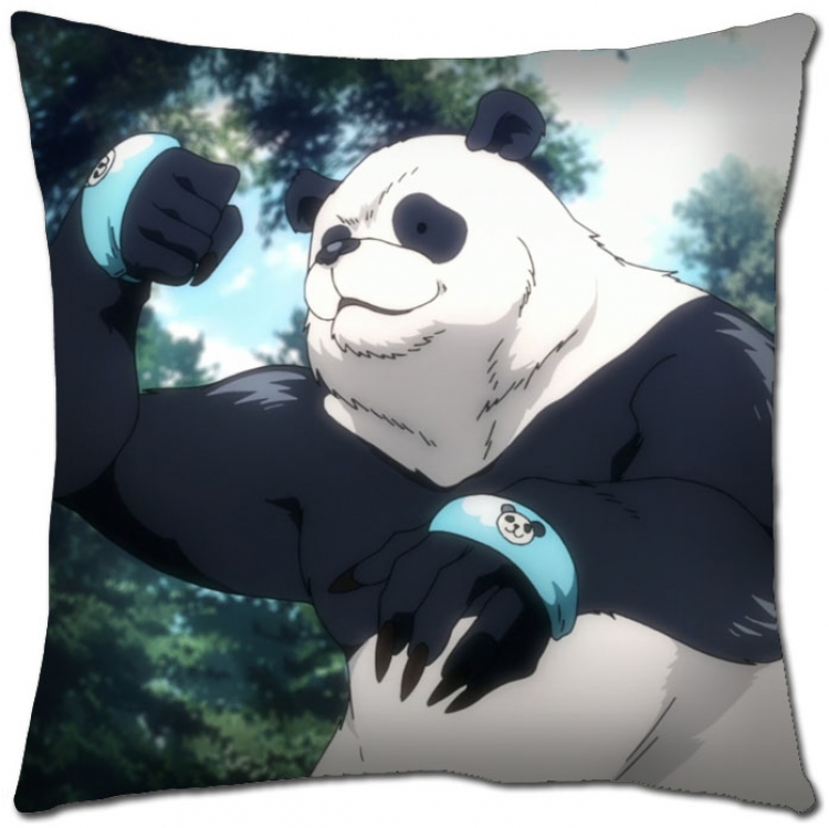 Jujutsu Kaisen Anime square full-color pillow cushion 45X45CM NO FILLING Z3-62