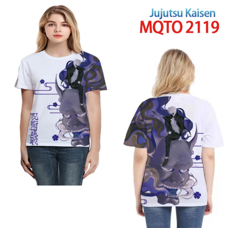 Jujutsu Kaisen Full color printed short sleeve T-shirt 2XS-4XL, 9 sizes  MQTO 2119