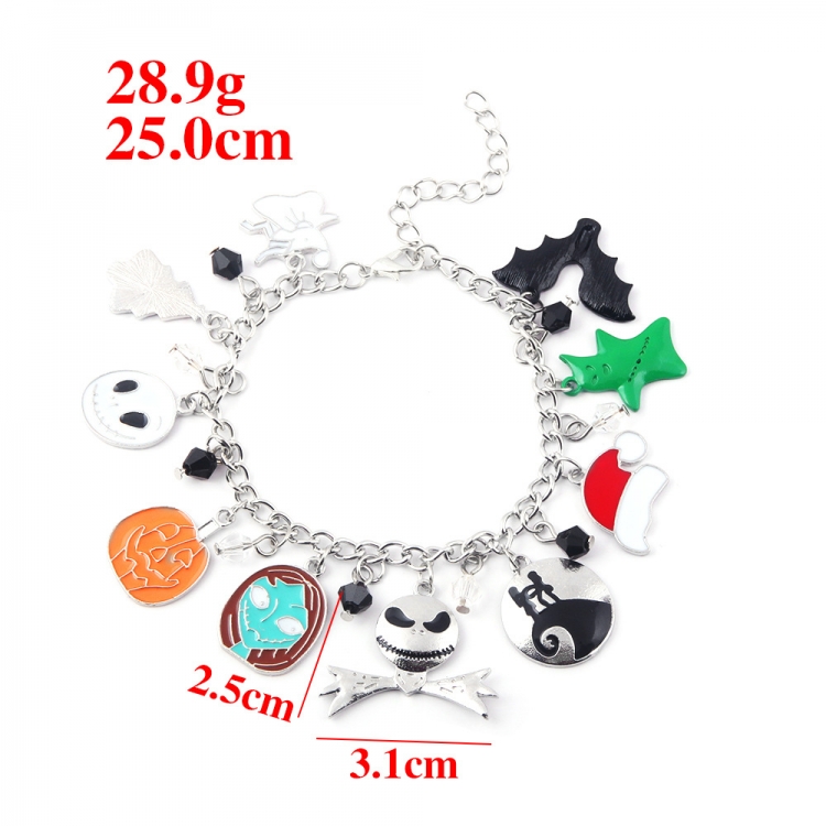 Bracelet The Nightmare Before Christmas Jack Combination bracelet price for 5 pcs