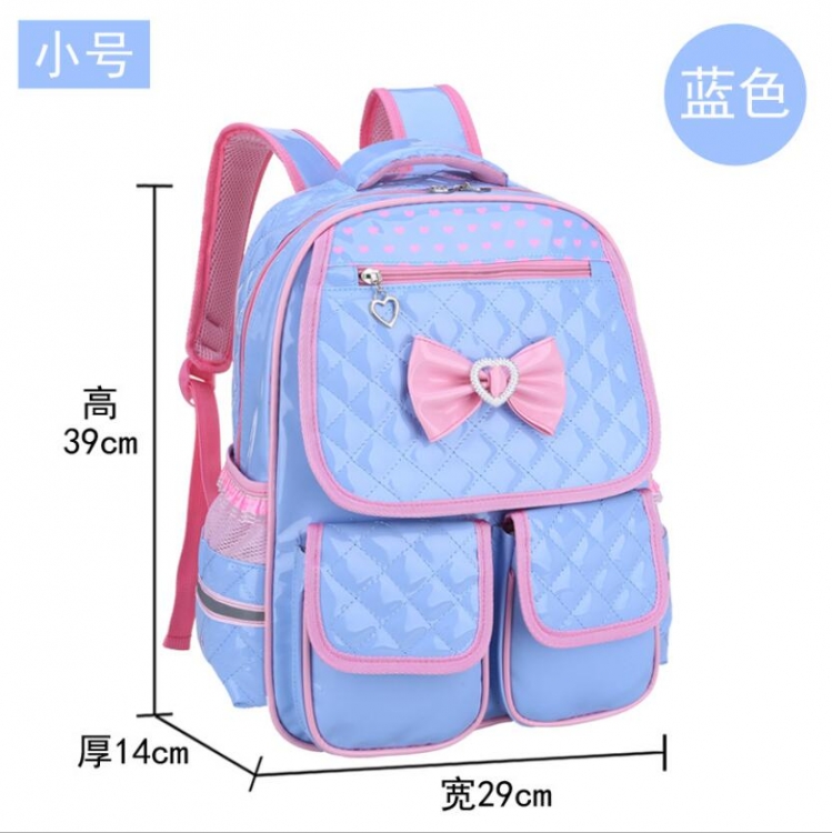 Pupils schoolbag waterproof PU leather backpack 39×29×14cm price for 3  pcs