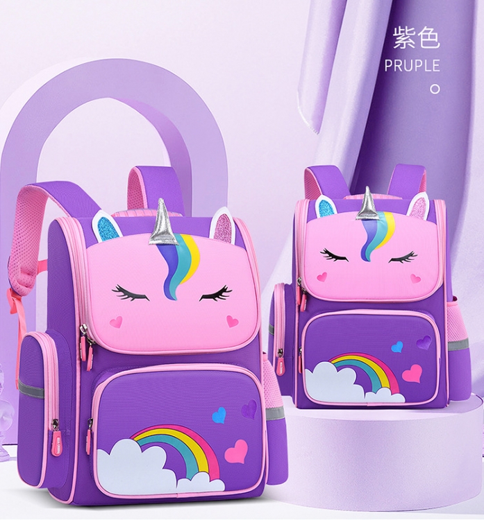 Unicorn Fashion New Student Backpack 30X41cm  price for 5 pcs