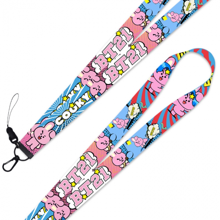 BTS Celebrity lanyard mobile phone rope 45CM  price for 10 pcs