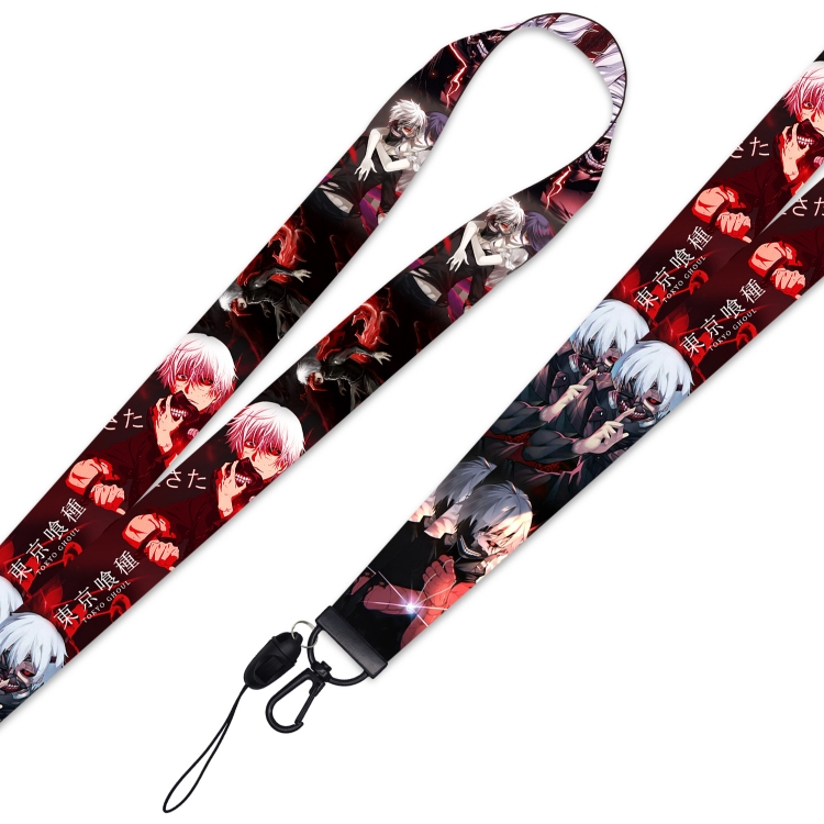 Tokyo Ghoul Anime lanyard mobile phone rope 45cm price for 10 pcs