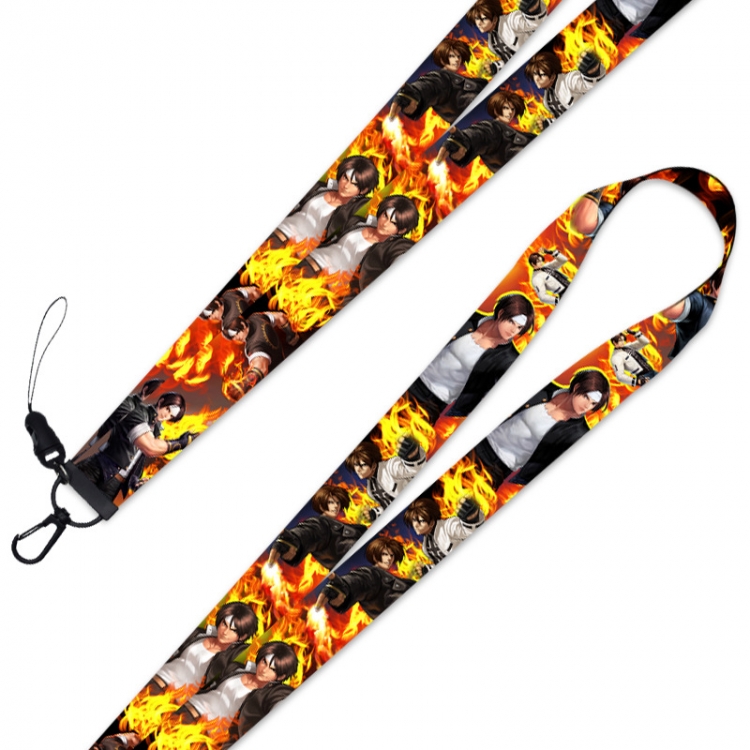 The King Of Fighter Anime lanyard mobile phone rope 45cm  price for 10 pcs