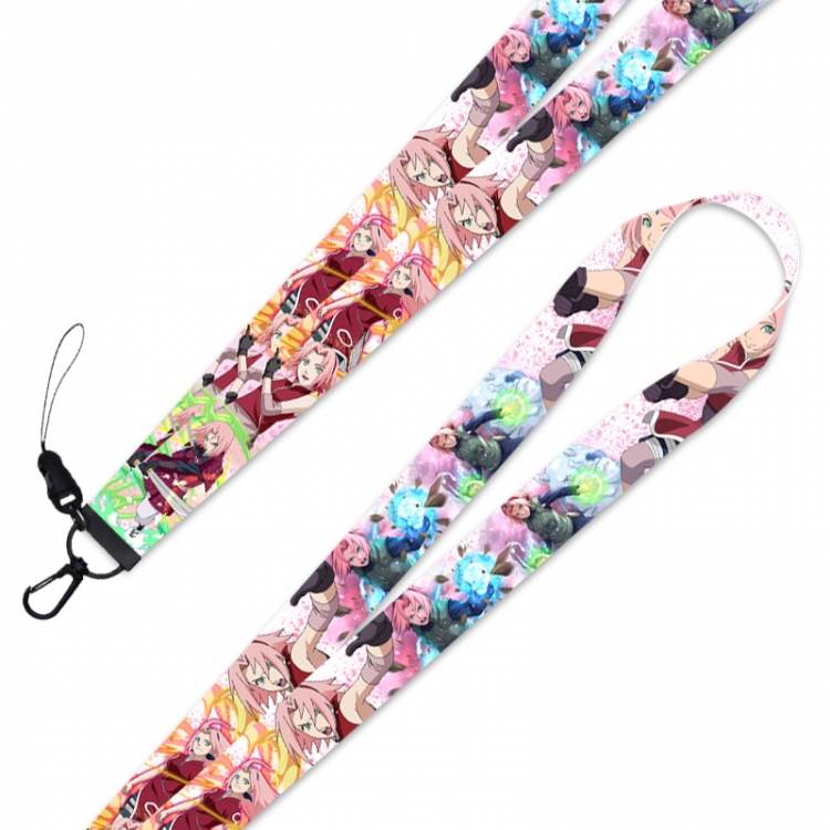 Naruto Anime lanyard mobile phone rope 45CM   price for 10 pcs