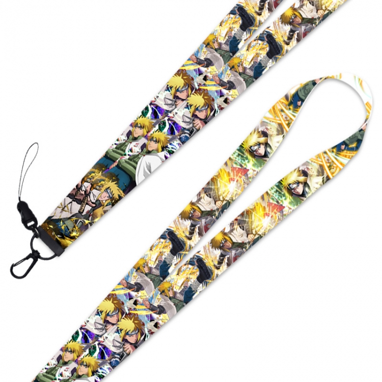 Naruto Anime lanyard mobile phone rope 45cm  price for 10 pcs