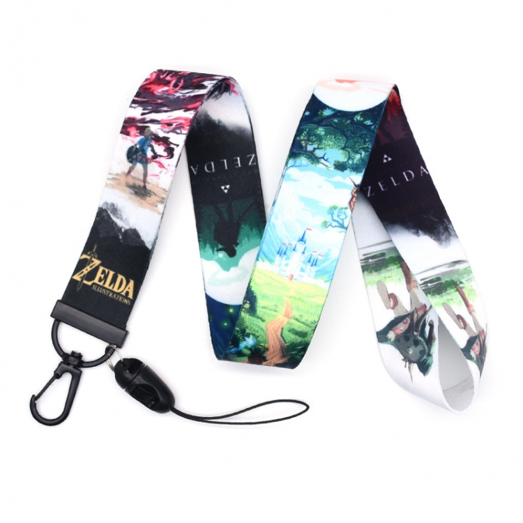 The Legend of Zelda Anime lanyard mobile phone rope 45cm price for 10 pcs