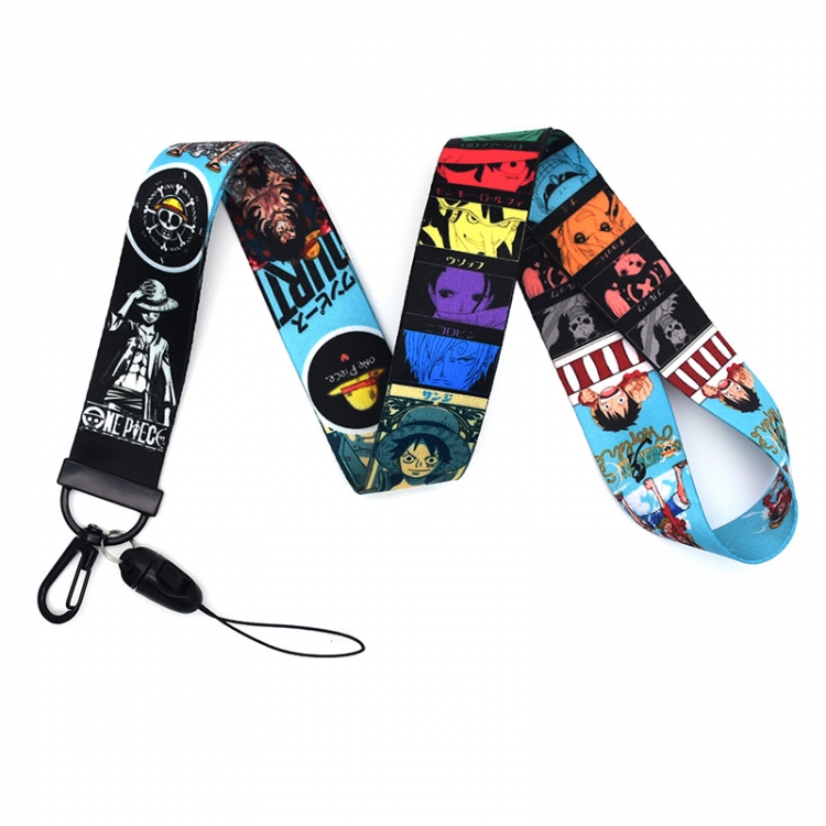 One Piece Anime lanyard mobile phone rope 45CM   price for 10 pcs