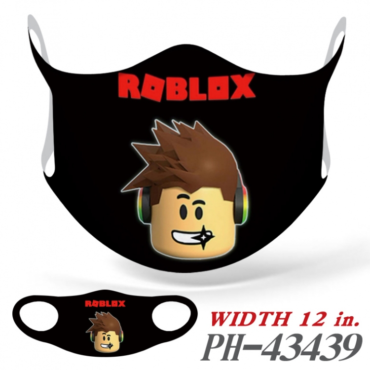 Roblox Full color Ice silk seamless Mask   price for 5 pcs PH-43439A