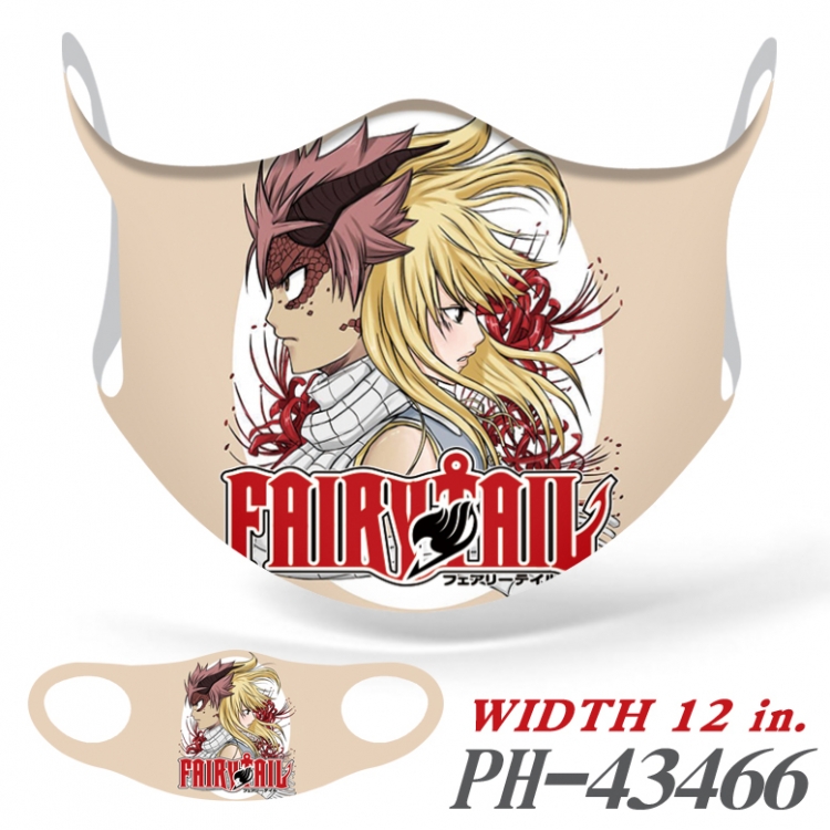 Fairy tail Full color Ice silk seamless Mask   price for 5 pcs PH-43466A