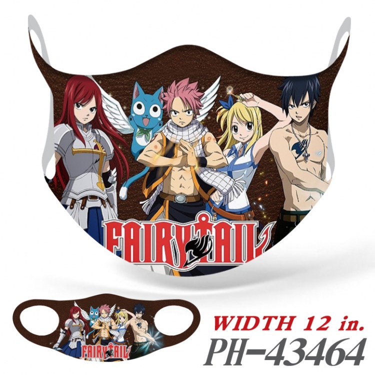 Fairy tail Full color Ice silk seamless Mask   price for 5 pcs PH-43464A