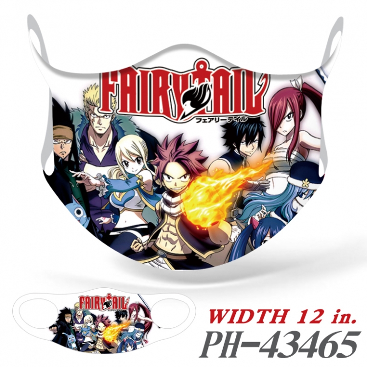 Fairy tail Full color Ice silk seamless Mask   price for 5 pcs PH-43465A
