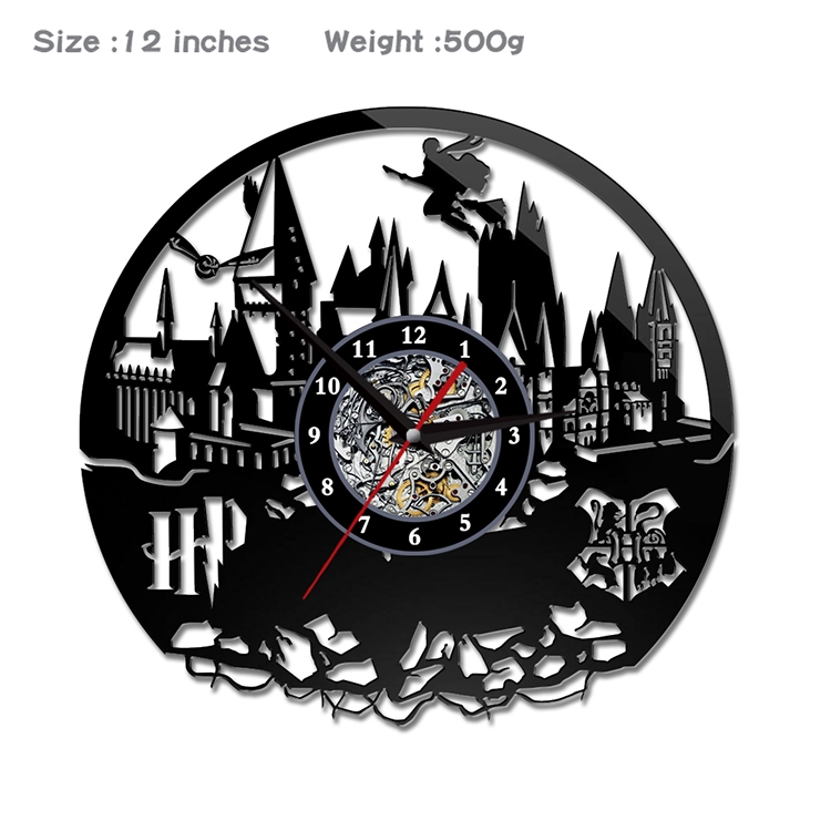 Harry Potter Creative painting wall clocks and clocks PVC material No battery  HLBT-015