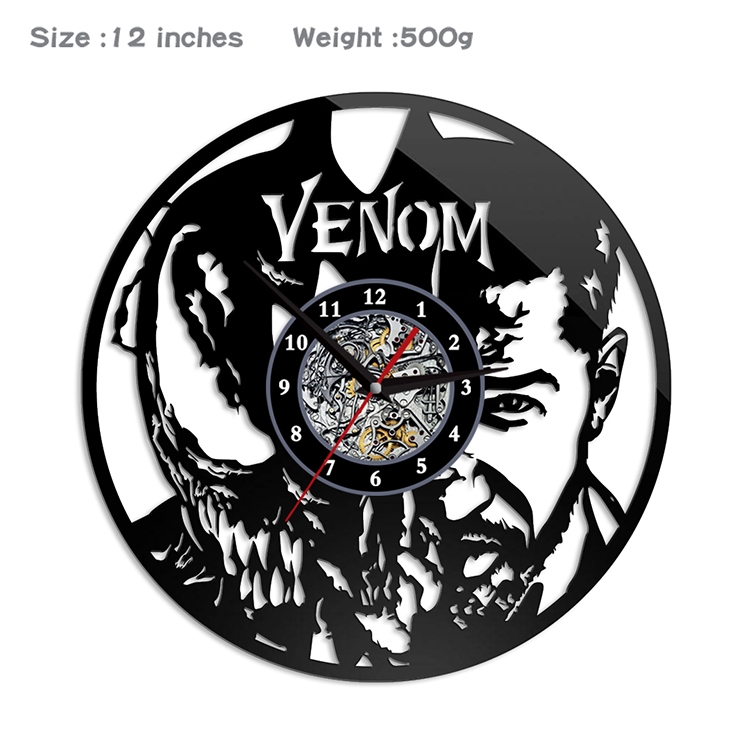 Venom Creative painting wall clocks and clocks PVC material No battery DY-003