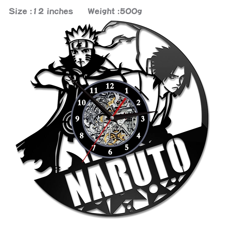 Naruto  Creative painting wall clocks and clocks PVC material No battery HYRRZ-004