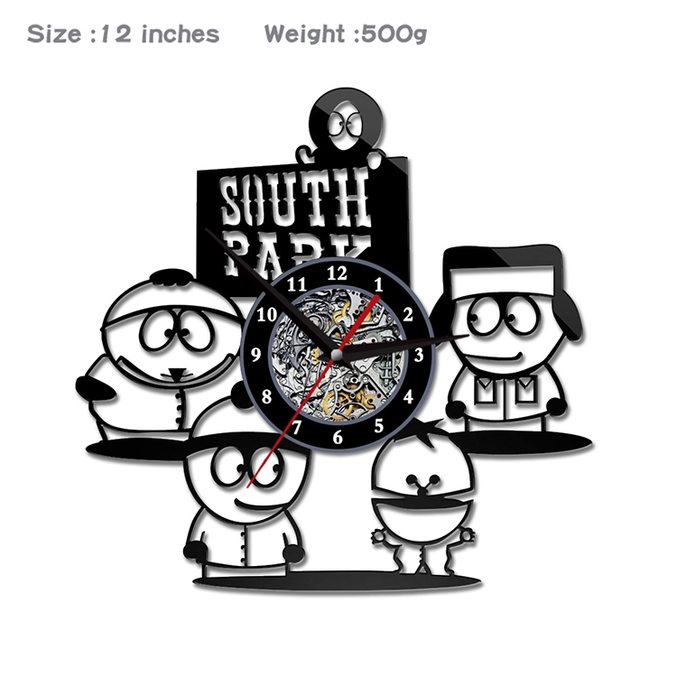 South Park  Creative painting wall clocks and clocks PVC material No battery NFGY-001