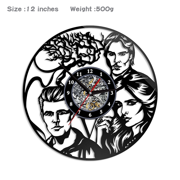 The Vampire Diaries Creative painting wall clocks and clocks PVC material No battery XXGRJ-002 