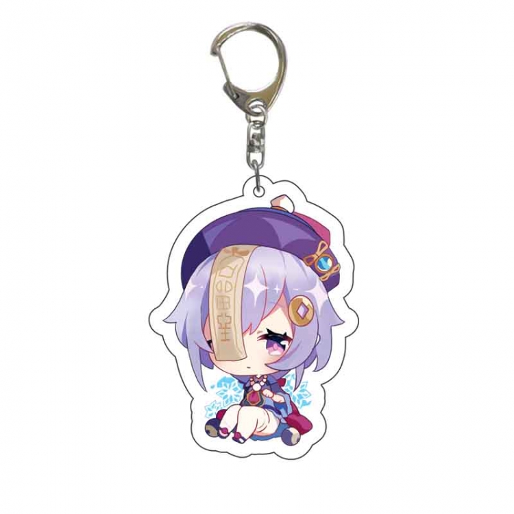 Genshin Impact Anime acrylic Key Chain  price for 5 pcs 6377