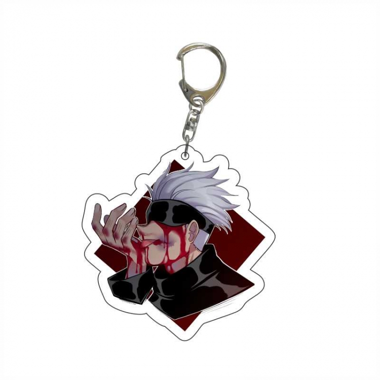 Jujutsu Kaisen Anime acrylic Key Chain  price for 5 pcs  6667