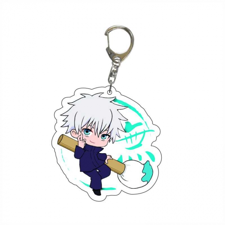 Jujutsu Kaisen Anime acrylic Key Chain  price for 5 pcs  6655