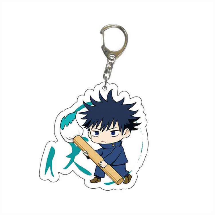 Jujutsu Kaisen Anime acrylic Key Chain  price for 5 pcs  6642