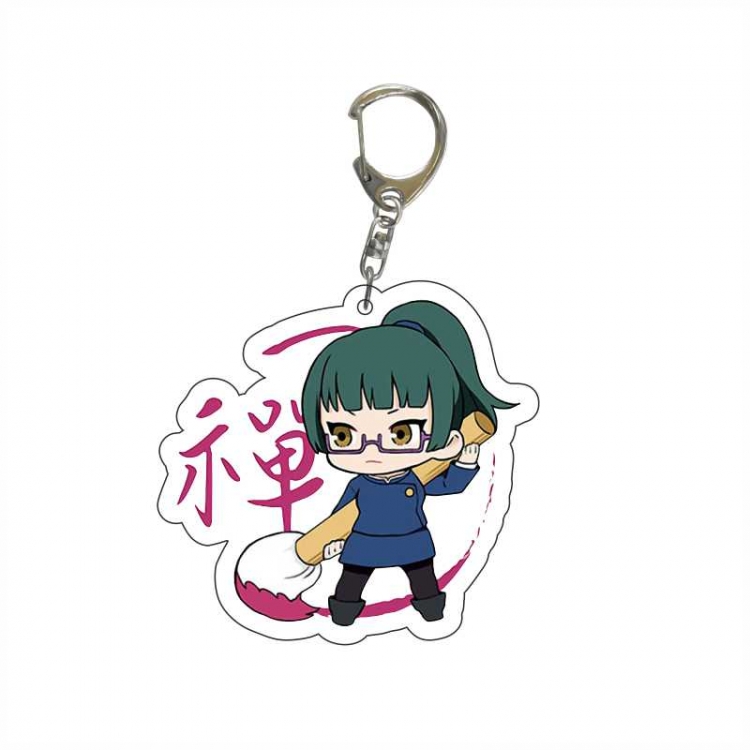 Jujutsu Kaisen Anime acrylic Key Chain  price for 5 pcs  6644