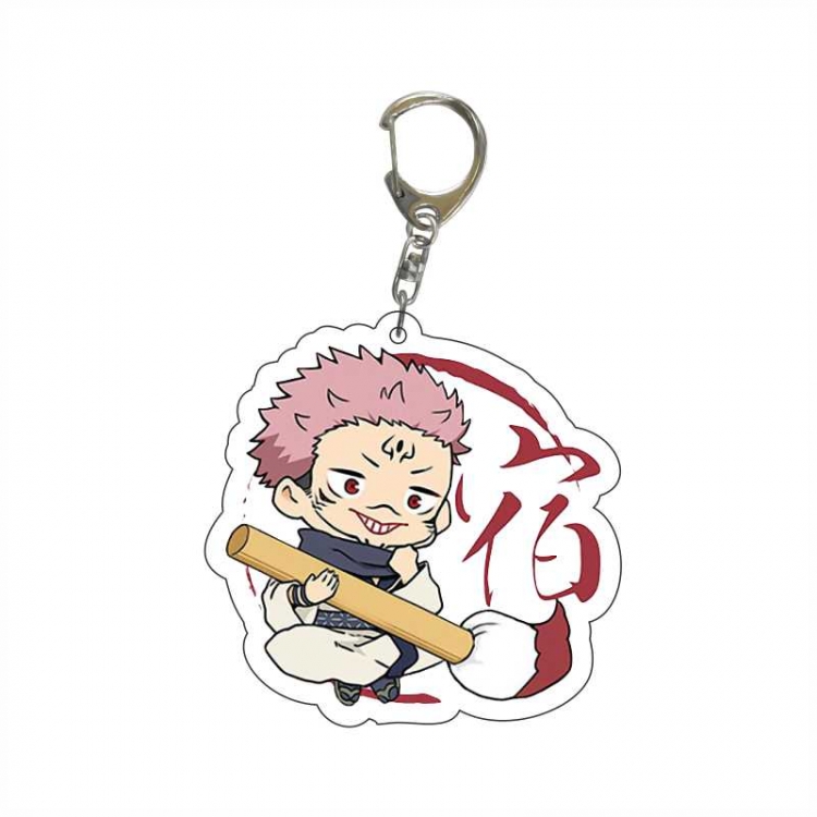 Jujutsu Kaisen Anime acrylic Key Chain  price for 5 pcs  6648