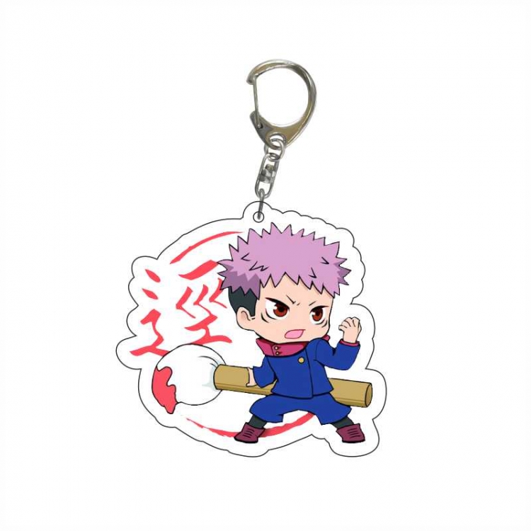 Jujutsu Kaisen Anime acrylic Key Chain  price for 5 pcs  6653