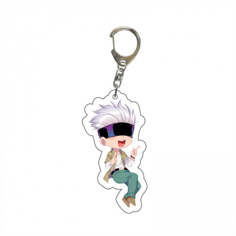 Jujutsu Kaisen Anime acrylic Key Chain  price for 5 pcs  6659