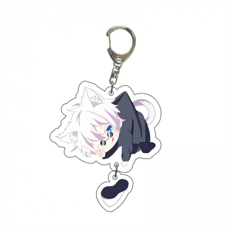 Jujutsu Kaisen Anime acrylic Key Chain  price for 5 pcs  C116