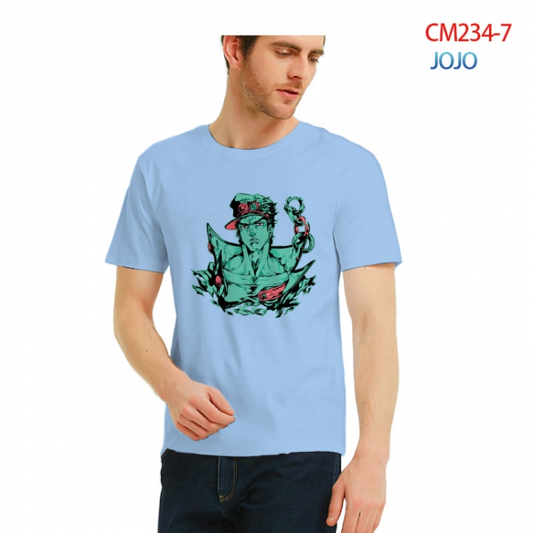 JoJos Bizarre Adventure Printed short-sleeved cotton T-shirt from S to 3XL  CM234-7