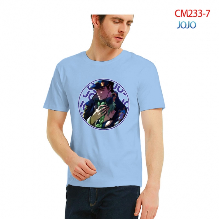 JoJos Bizarre Adventure Printed short-sleeved cotton T-shirt from S to 3XL  CM233-7