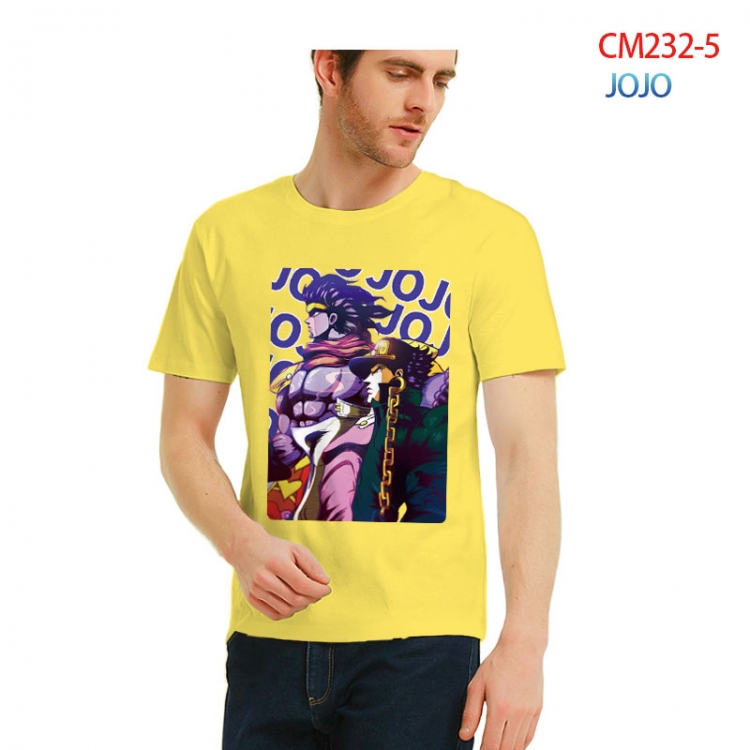 JoJos Bizarre Adventure Printed short-sleeved cotton T-shirt from S to 3XL  CM232-5