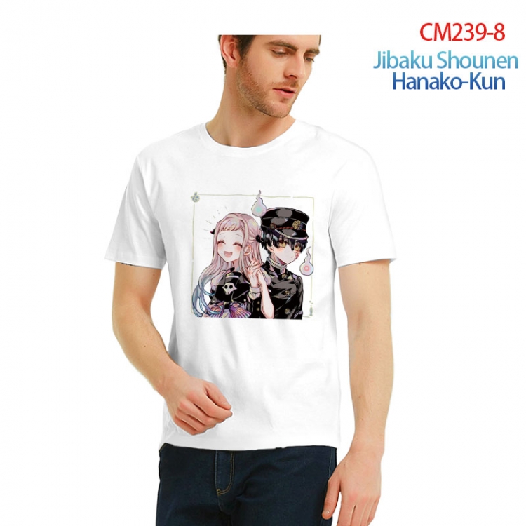 Toilet-bound Hanako-kun Printed short-sleeved cotton T-shirt from S to 3XL  CM239-8